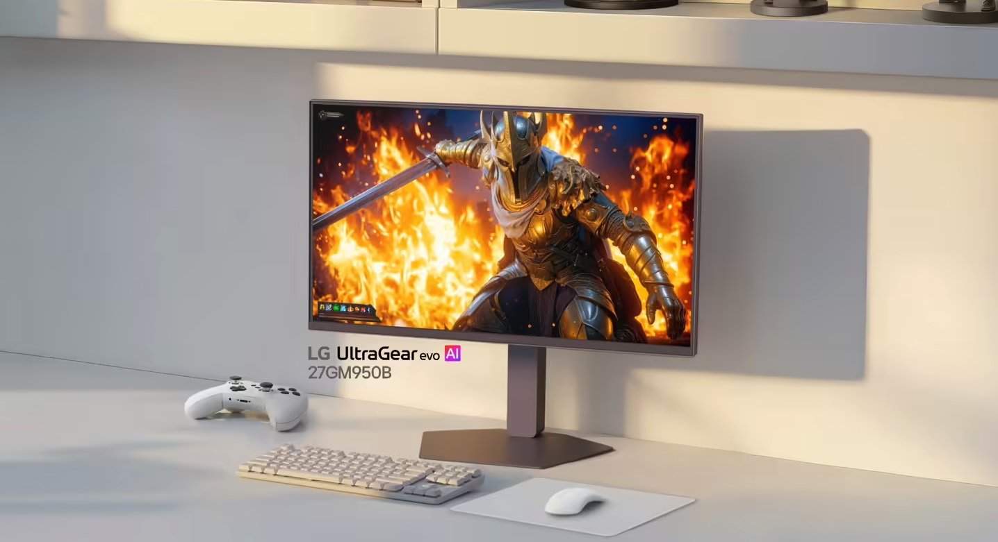 LG发布UltraGear evo电竞显示器产品线 三款旗舰CES 2026亮相